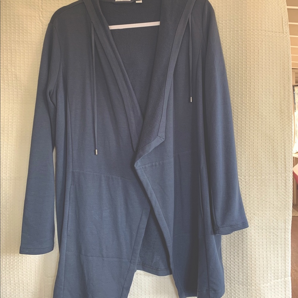 Pure Jill Cardigan wrap with hood